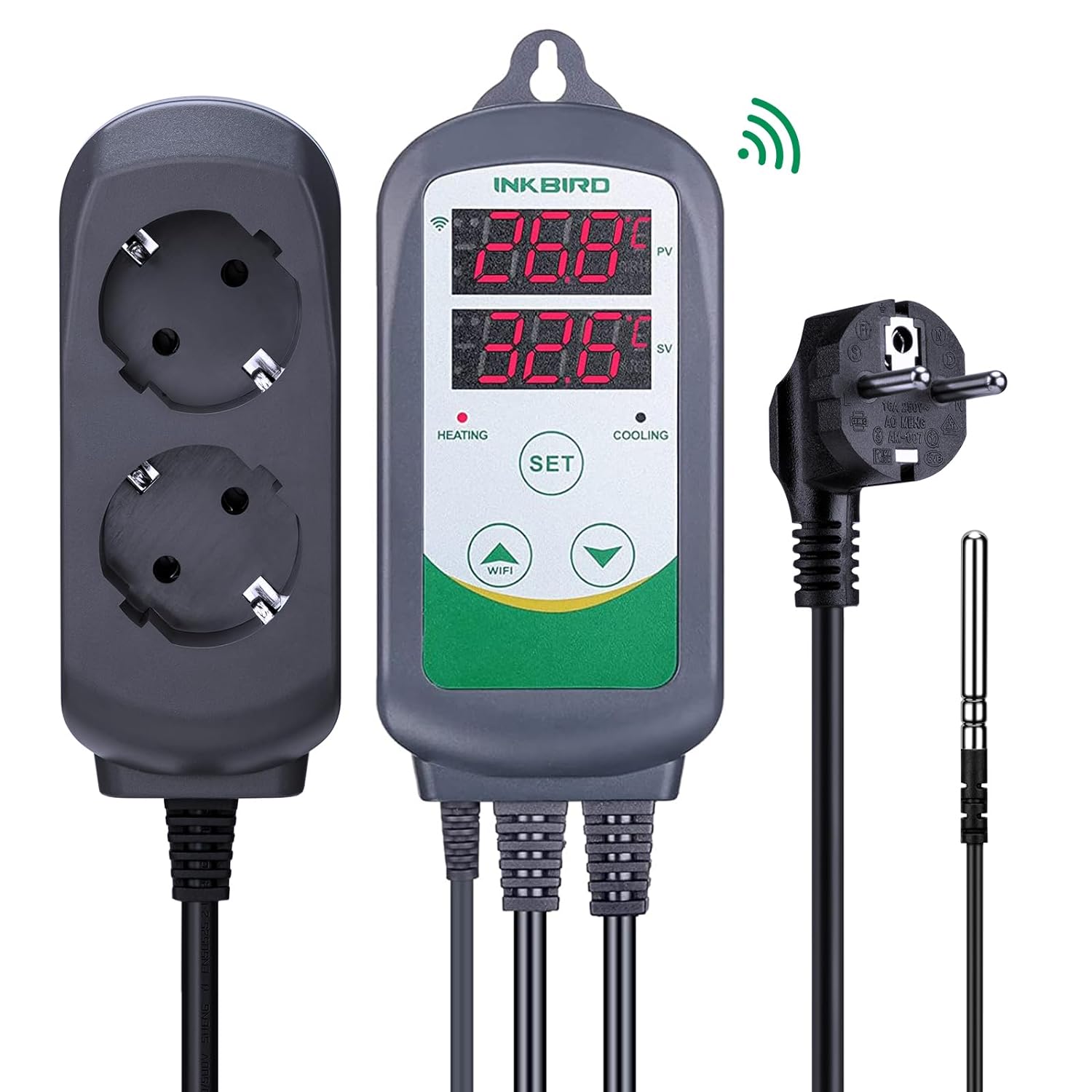 INKBIRD ITC-308-WiFi Digital T - Wifi Thermostat reseña y precio