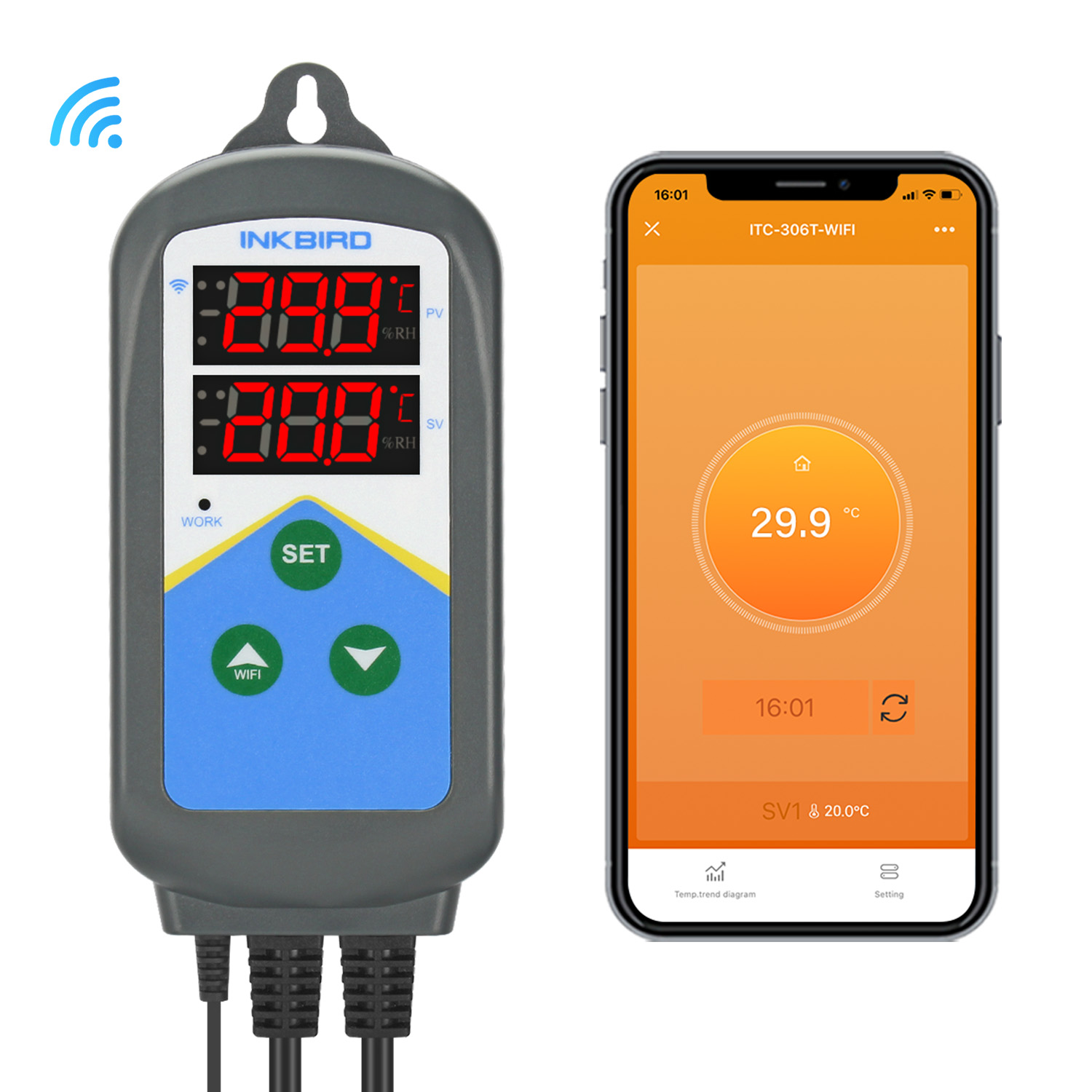 INKBIRD WIFI Thermoregulator I - Wifi Thermostat reseña y precio