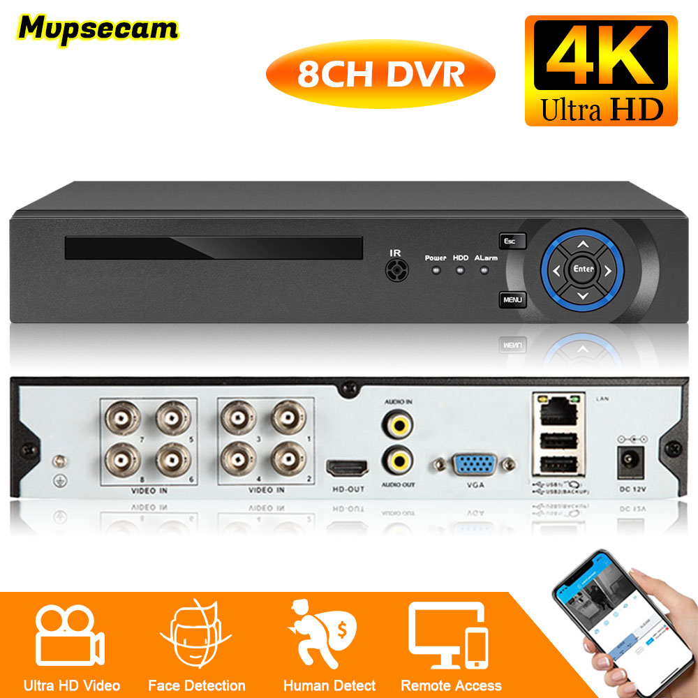 4K 8MP Security CCTV DVR Smart - Smart Home Microsoft reseña y precio