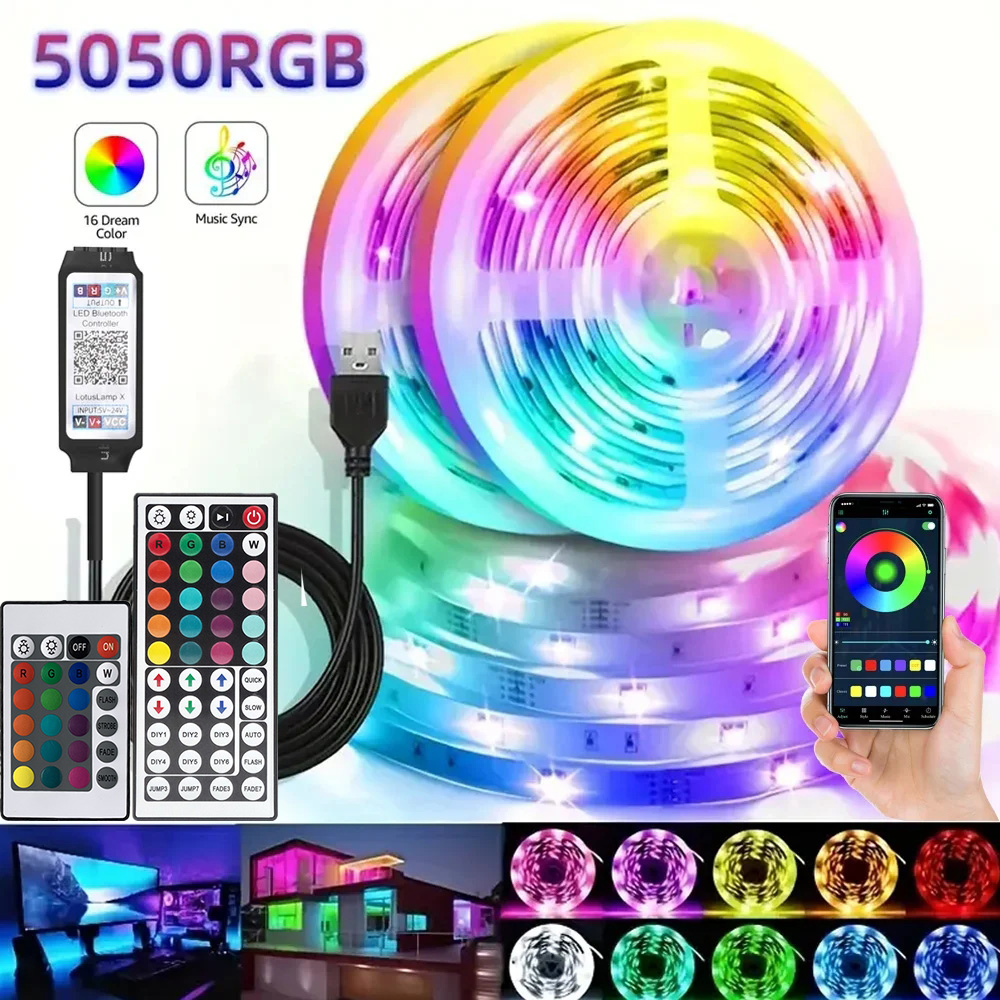 Smart RGB LED Gaming Light Str - Smart Home App reseña y precio