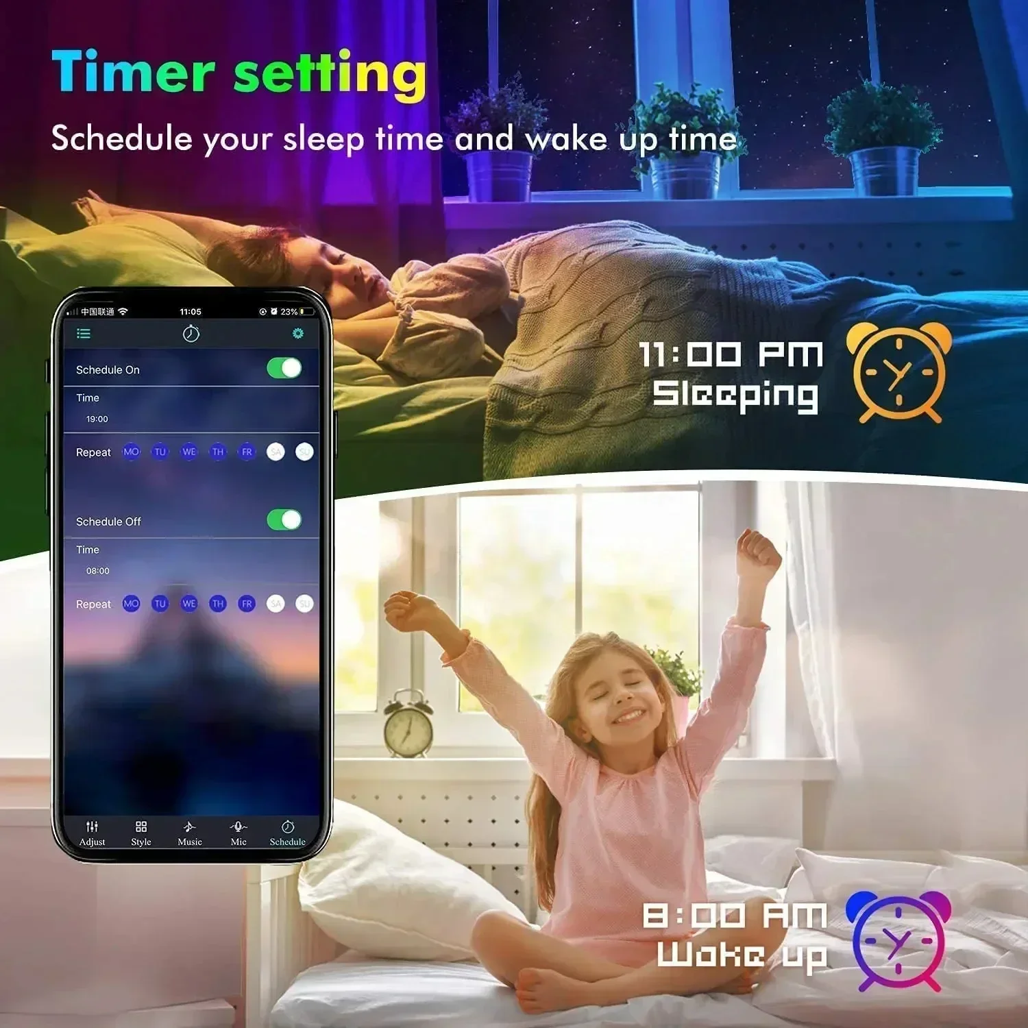 Smart RGB LED Gaming Light Str - Smart Home App reseña y precio