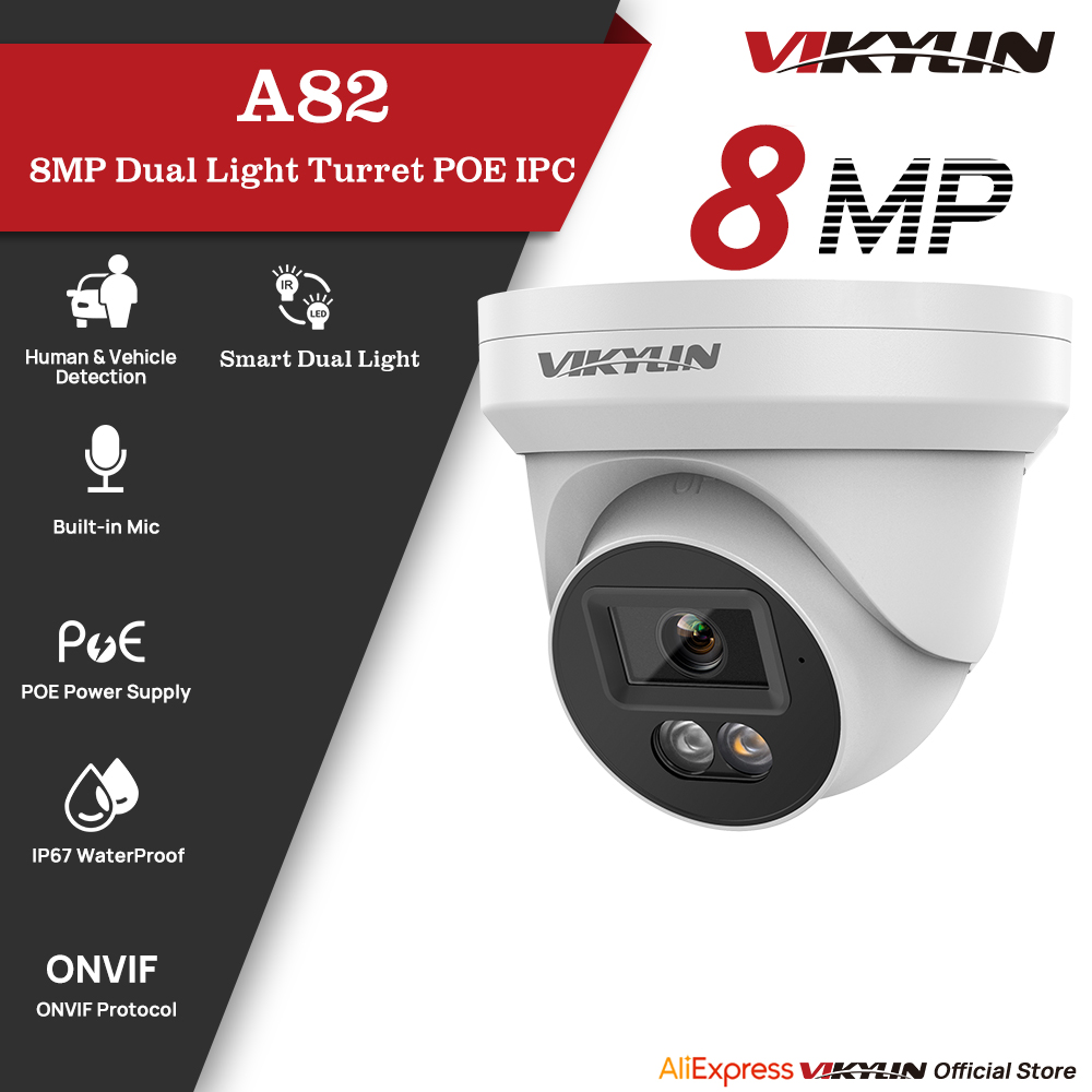 VIKYLIN 8MP IP Security Camera - Smart Home Microsoft reseña y precio
