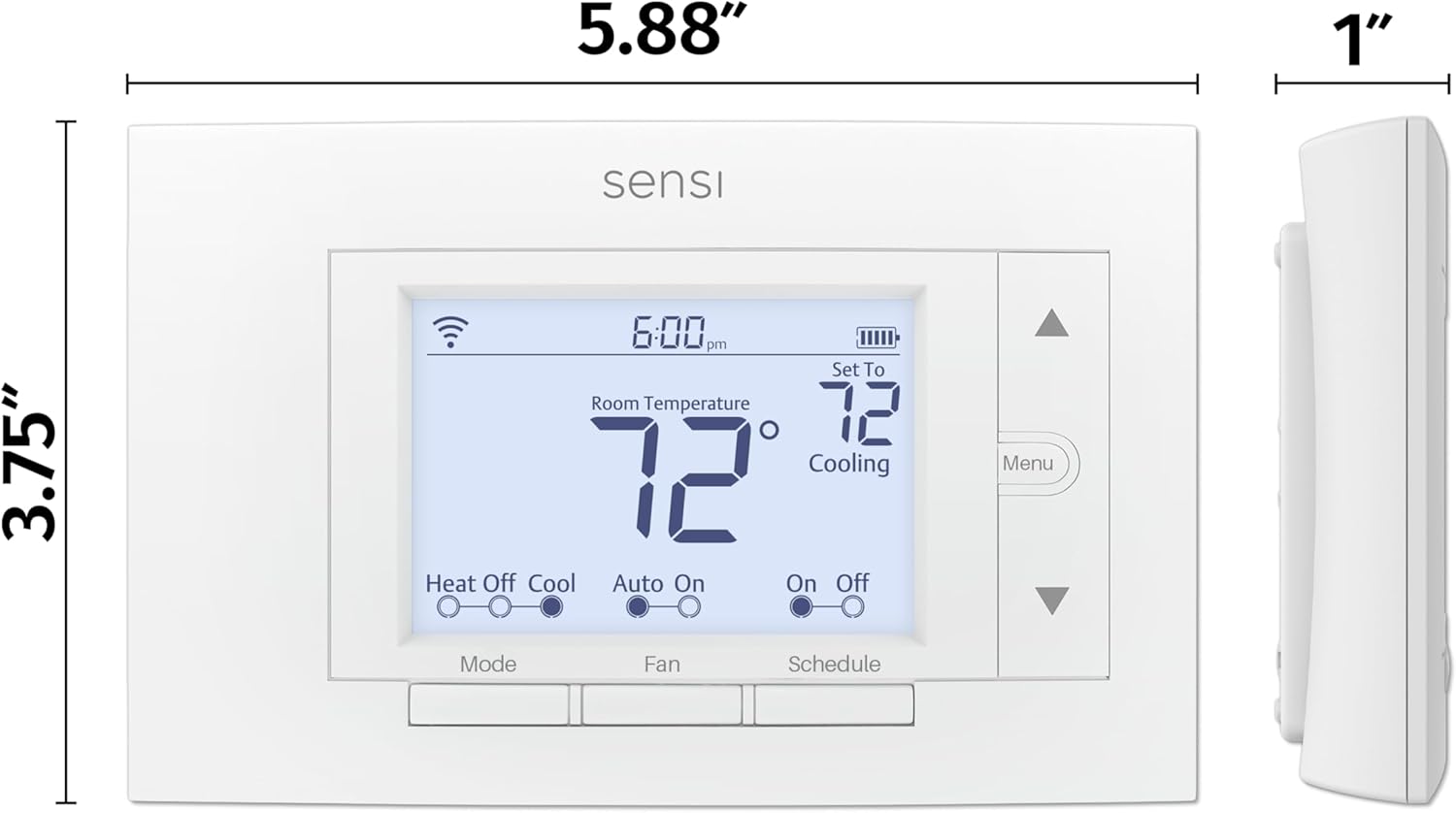 Sensi Smart Thermostat 100 Yea - Wifi Thermostat reseña y precio