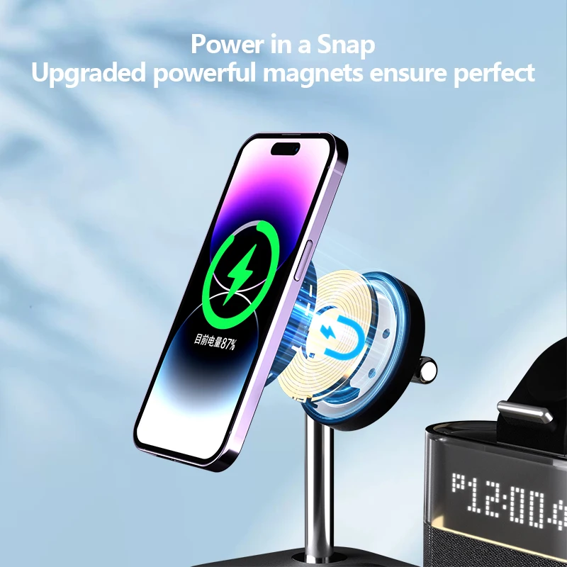 New 5 In 1 Wireless Charger St - Smart Night Light reseña y precio