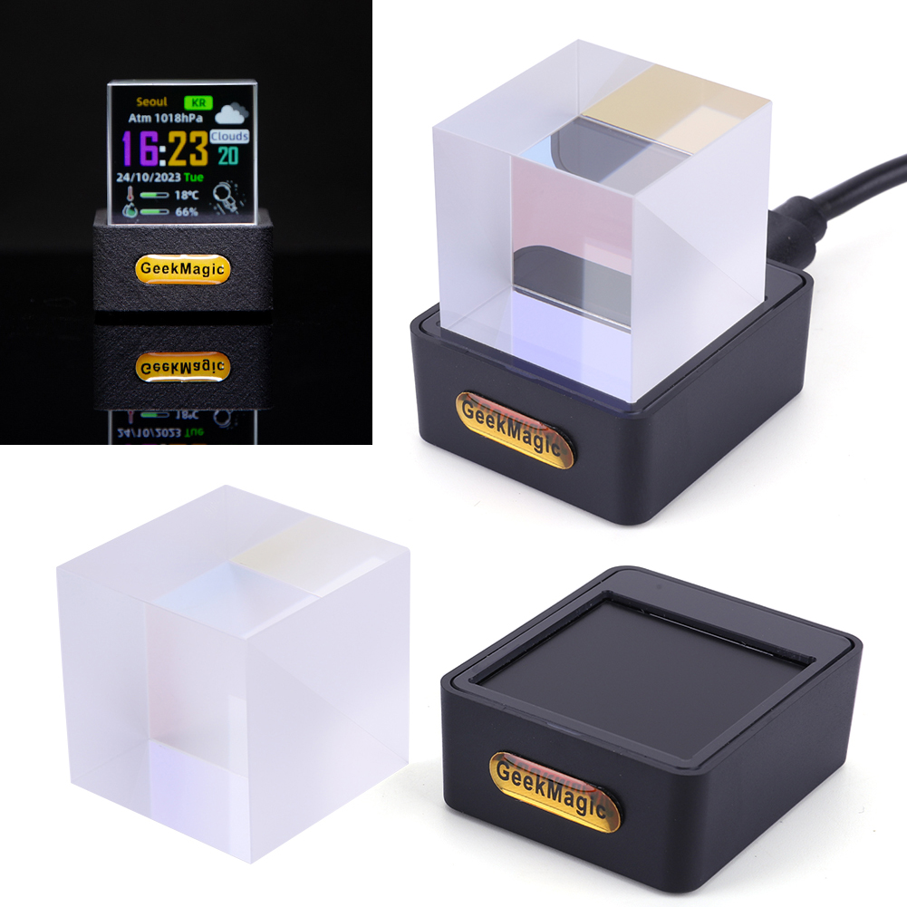 Crystal Cube Photo Display Hol - Smart Home Office reseña y precio