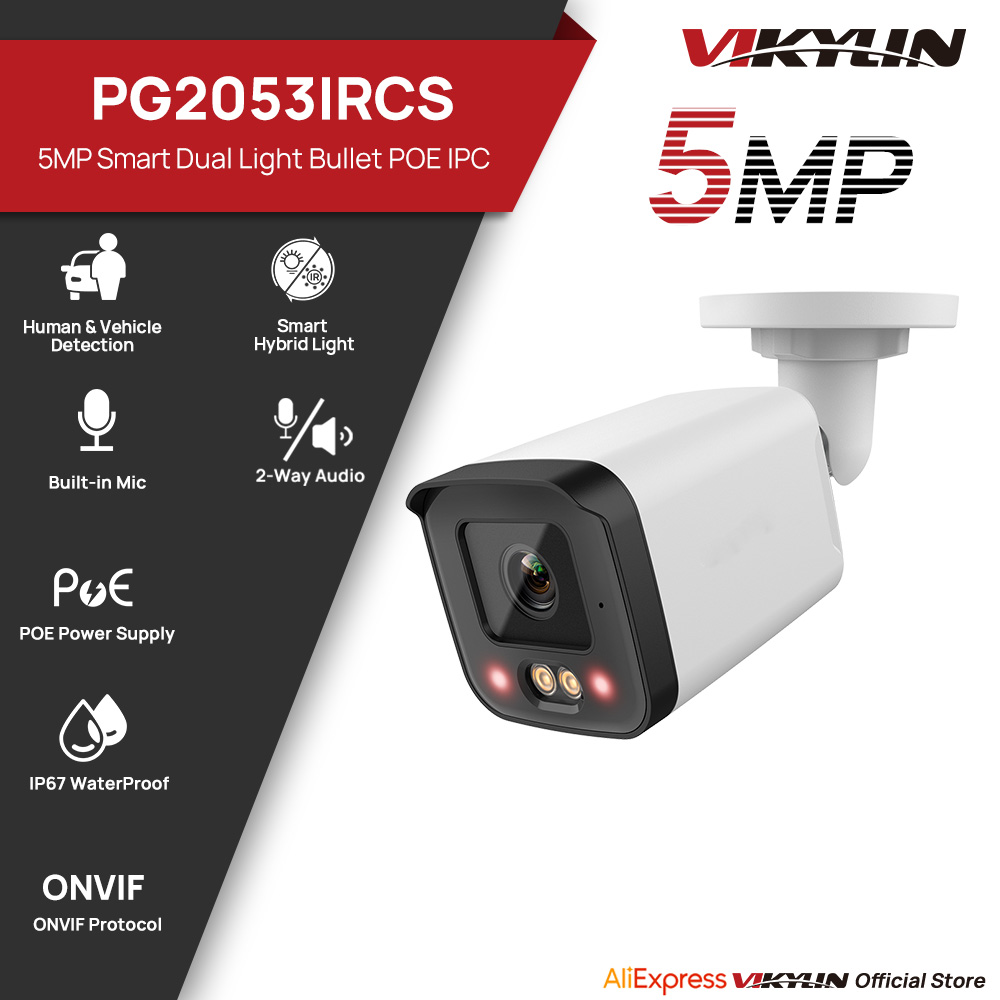 VIKYLIN IP Security Camera 5MP - Smart Home Microsoft reseña y precio