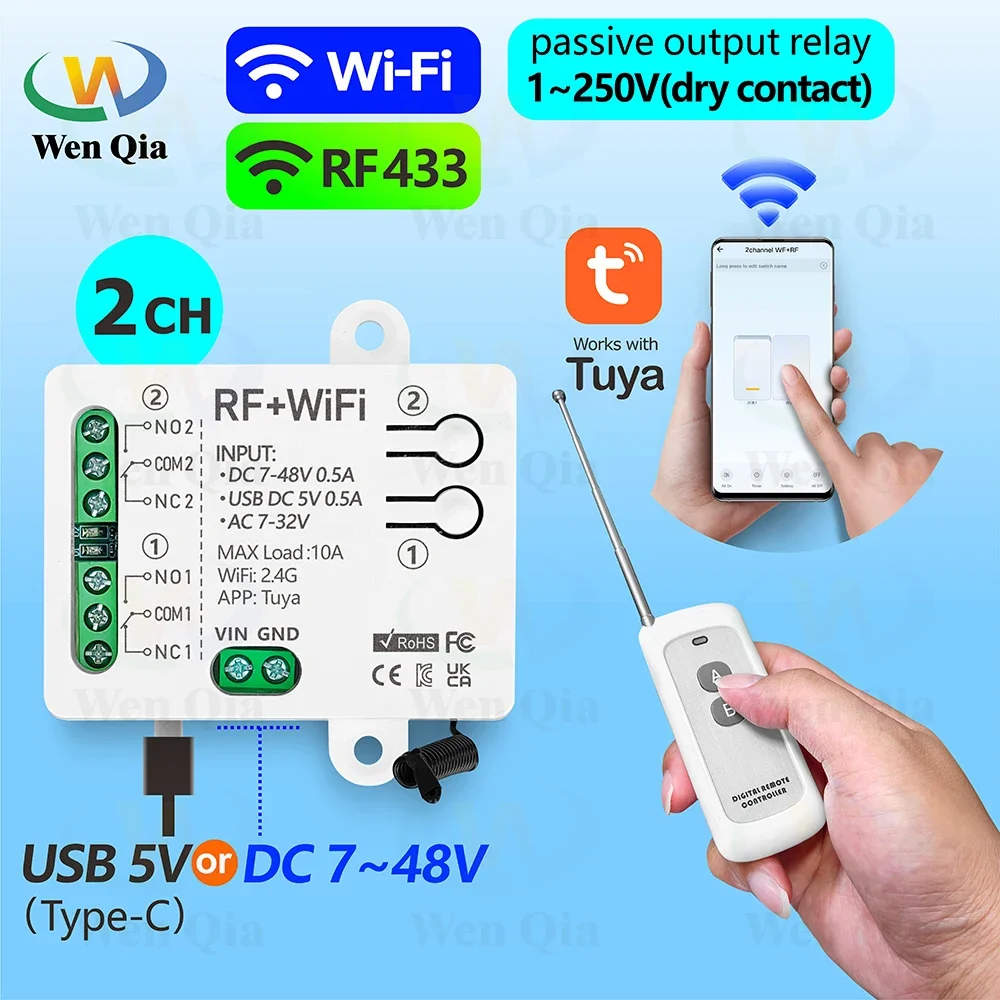 2CH Smart Light Switch Tuya,Wi - Smart Home Ventilation reseña y precio
