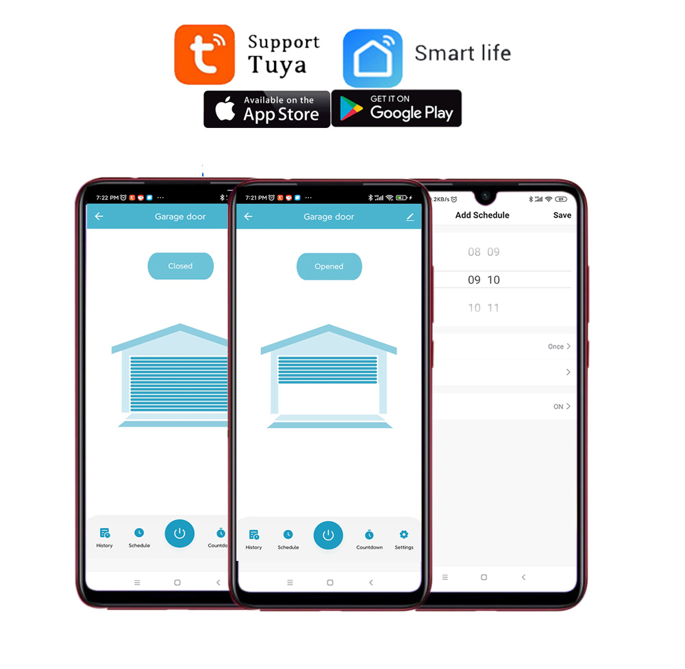 Smart Garage Door Opener Contr - Smart Home Vimar reseña y precio