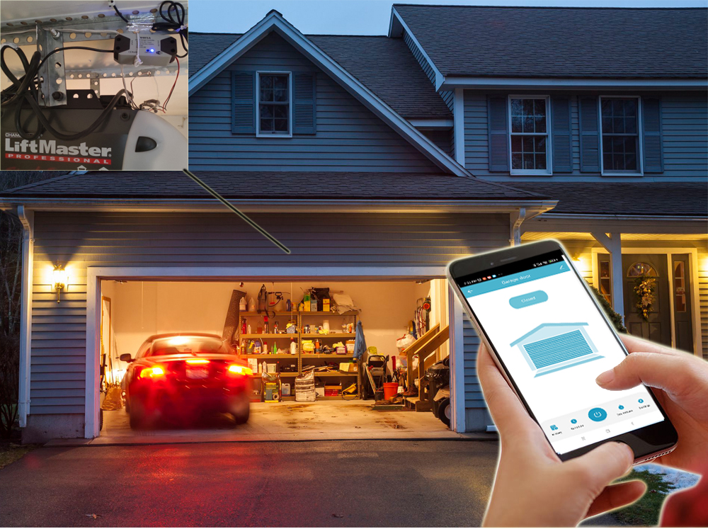Smart Garage Door Opener Contr - Smart Home Vimar reseña y precio