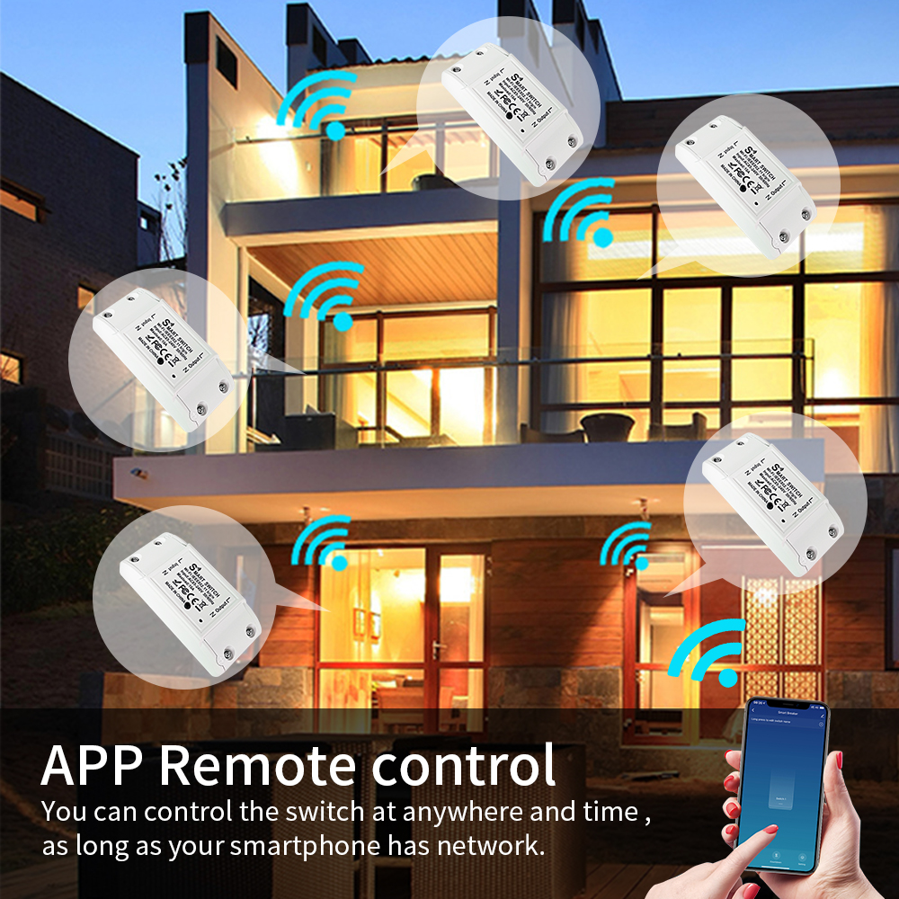 16A WiFi Tuya Smart Switch Wir - Tuya Smart Switch reseña y precio