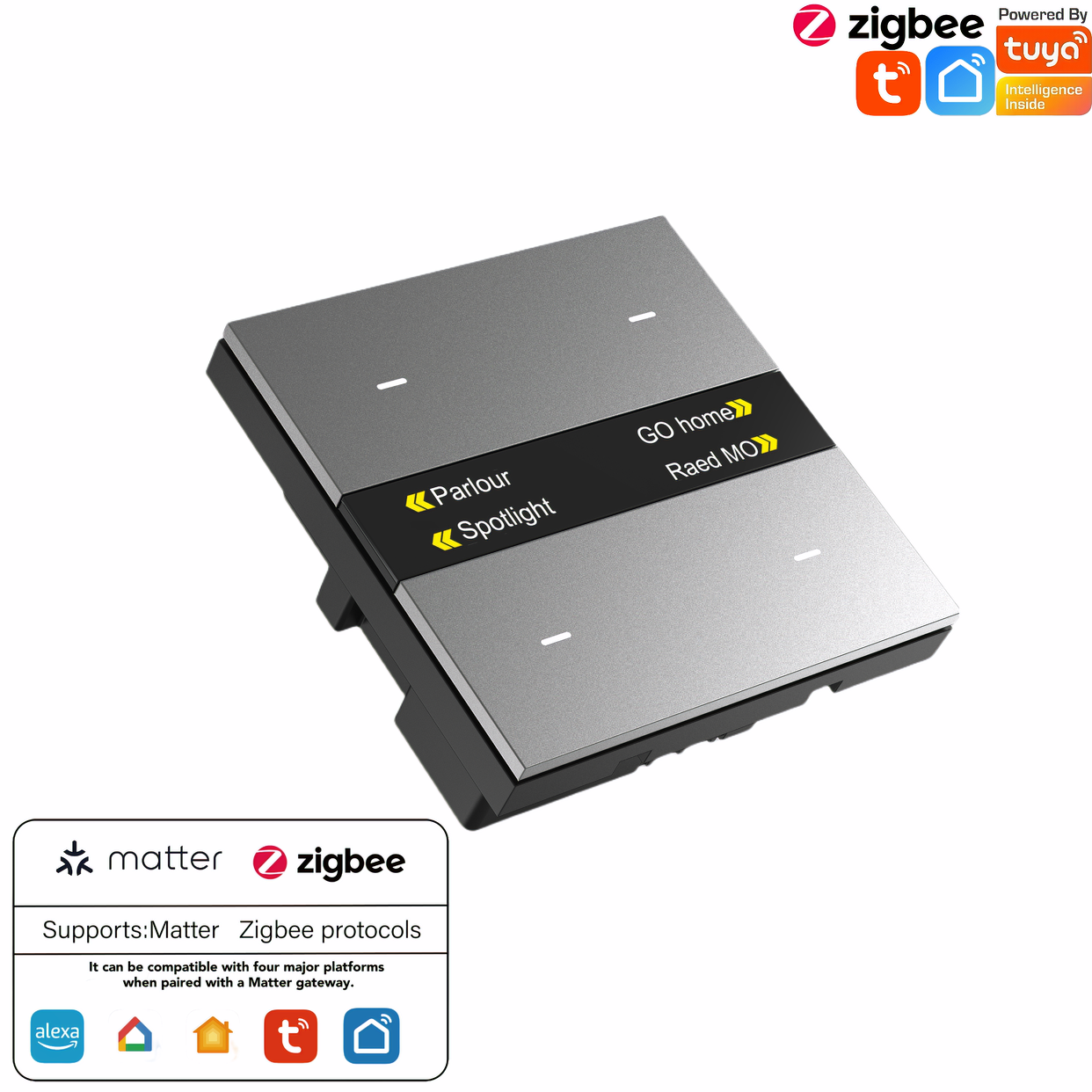 M8Pro Tuya Smart Switch & Zigb - Tuya Smart Switch reseña y precio