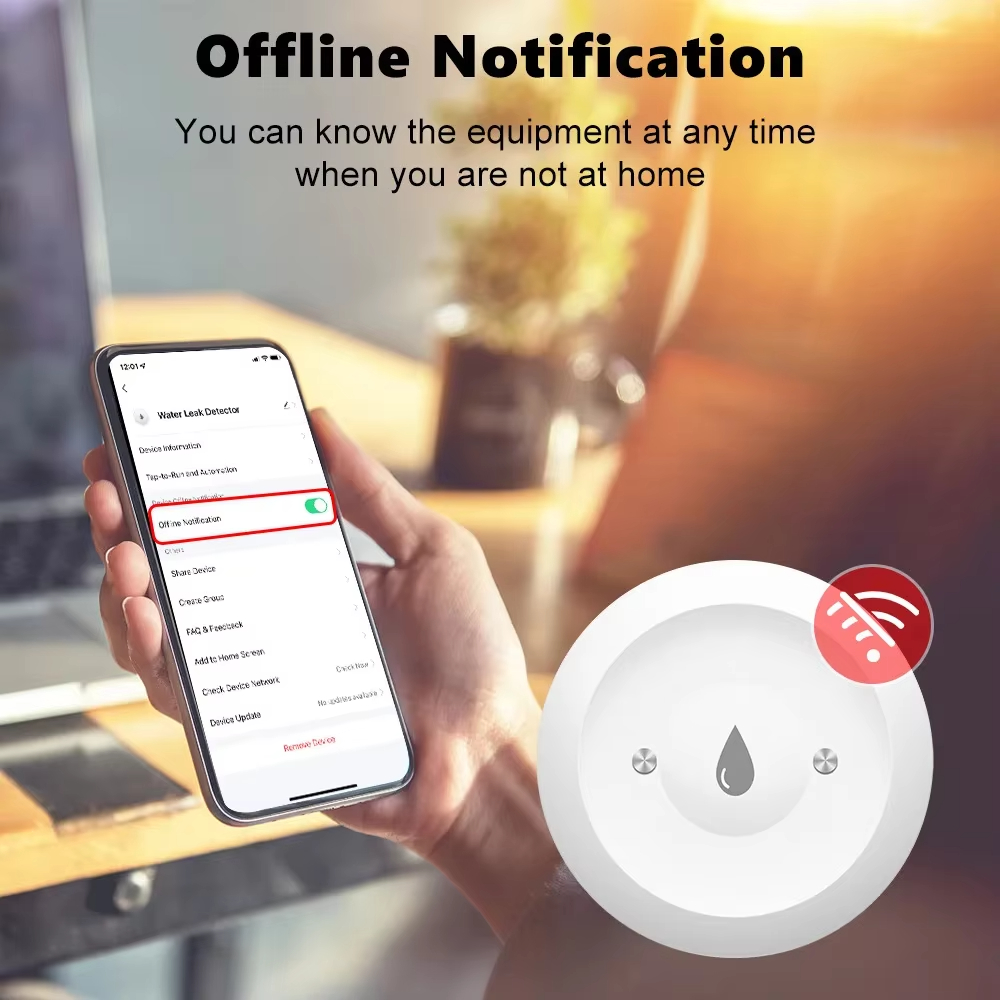 Tuya ZigBee 3.0 Water Leak Det - Smart Home Setup reseña y precio