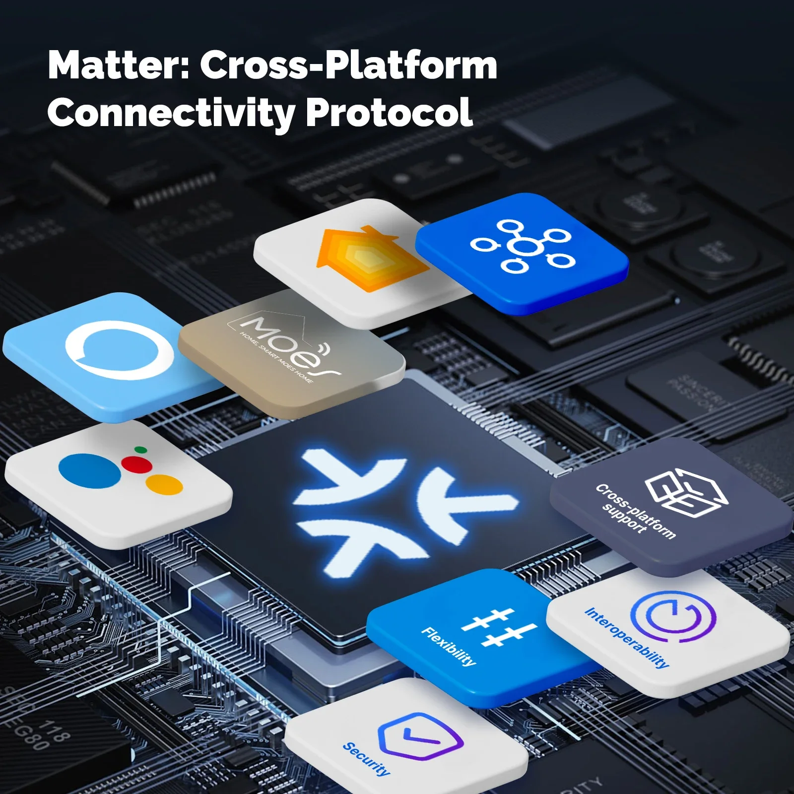MOES Matter Tuya WiFi Smart Li - Tuya Smart Switch reseña y precio