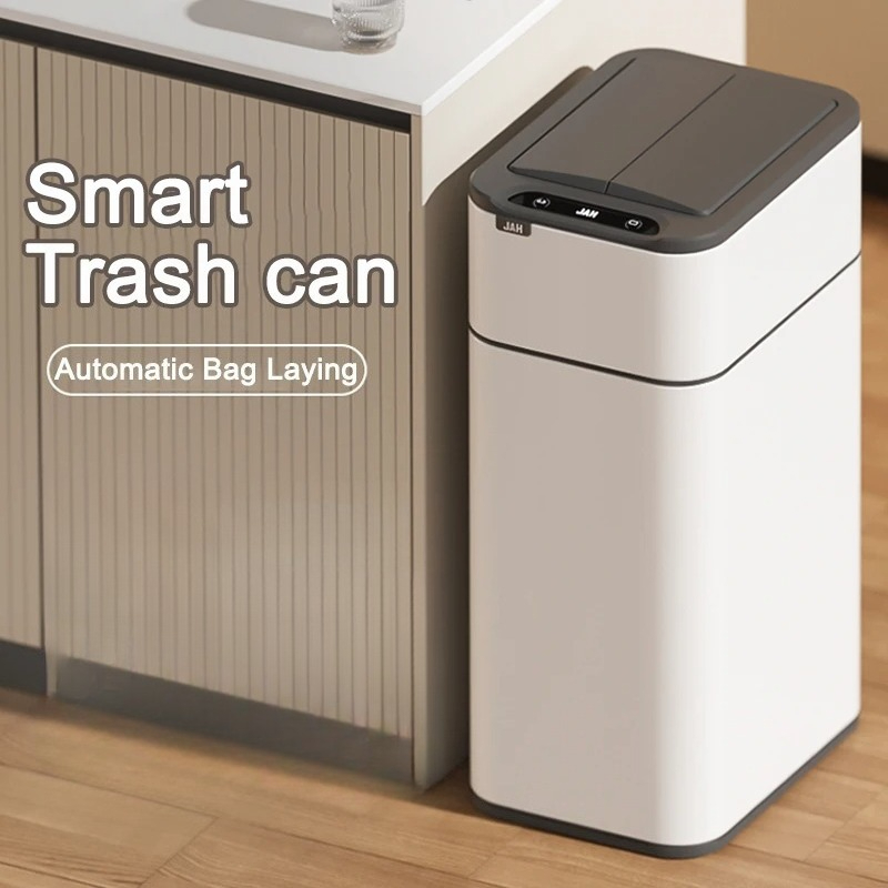 Smart Trash Can with lid 15L/2 - Smart Home reseña y precio