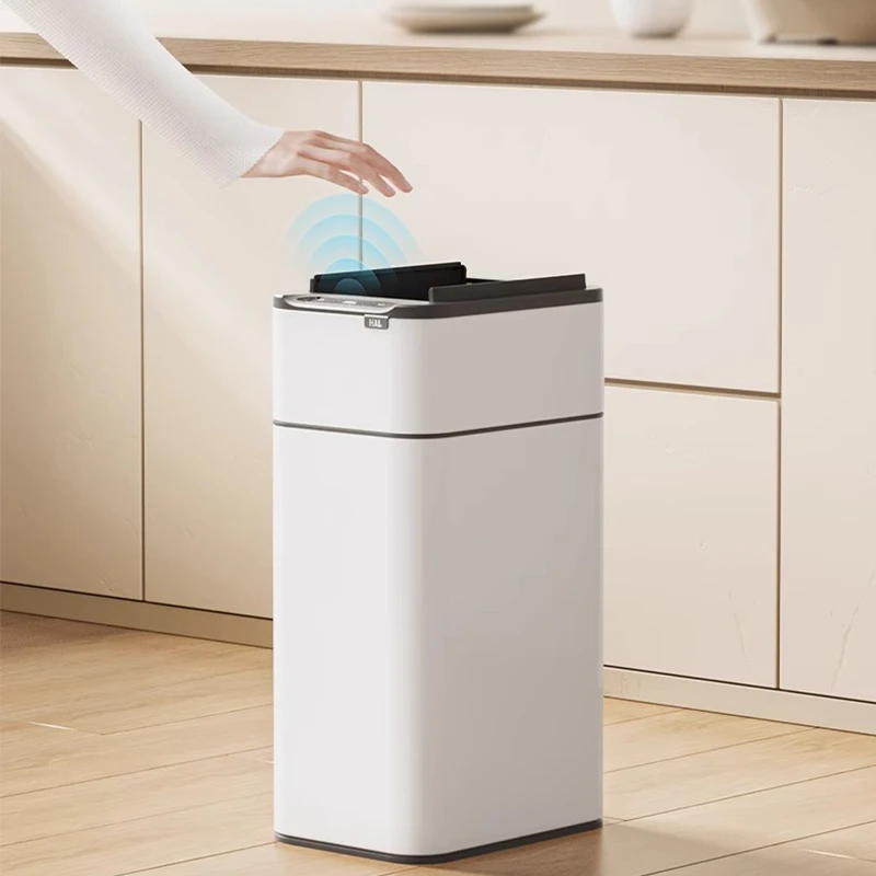 Smart Trash Can with lid 15L/2 - Smart Home reseña y precio