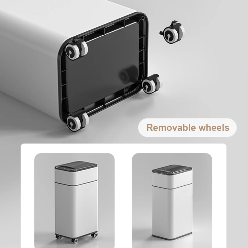 Smart Trash Can with lid 15L/2 - Smart Home reseña y precio