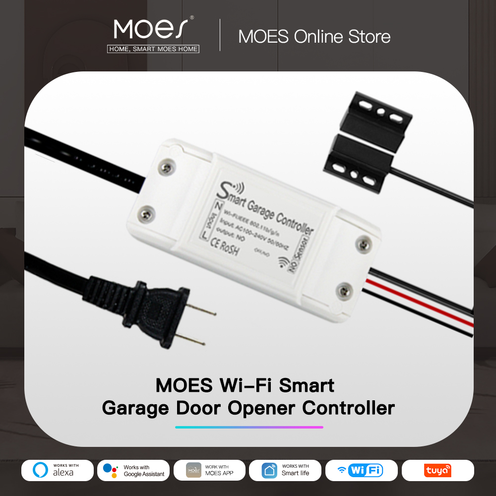 MOES Tuya WiFi Smart Garage Do - Smart Home Vimar reseña y precio