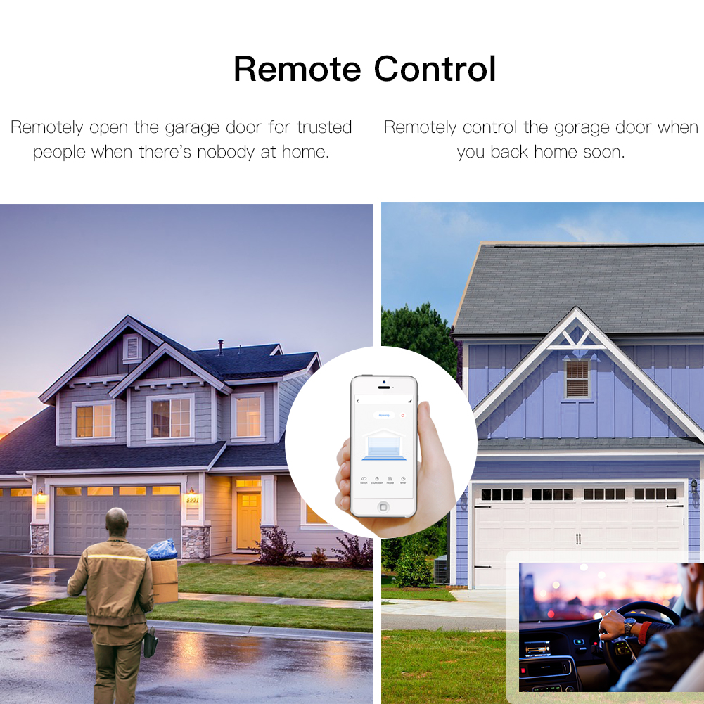 MOES Tuya WiFi Smart Garage Do - Smart Home Vimar reseña y precio