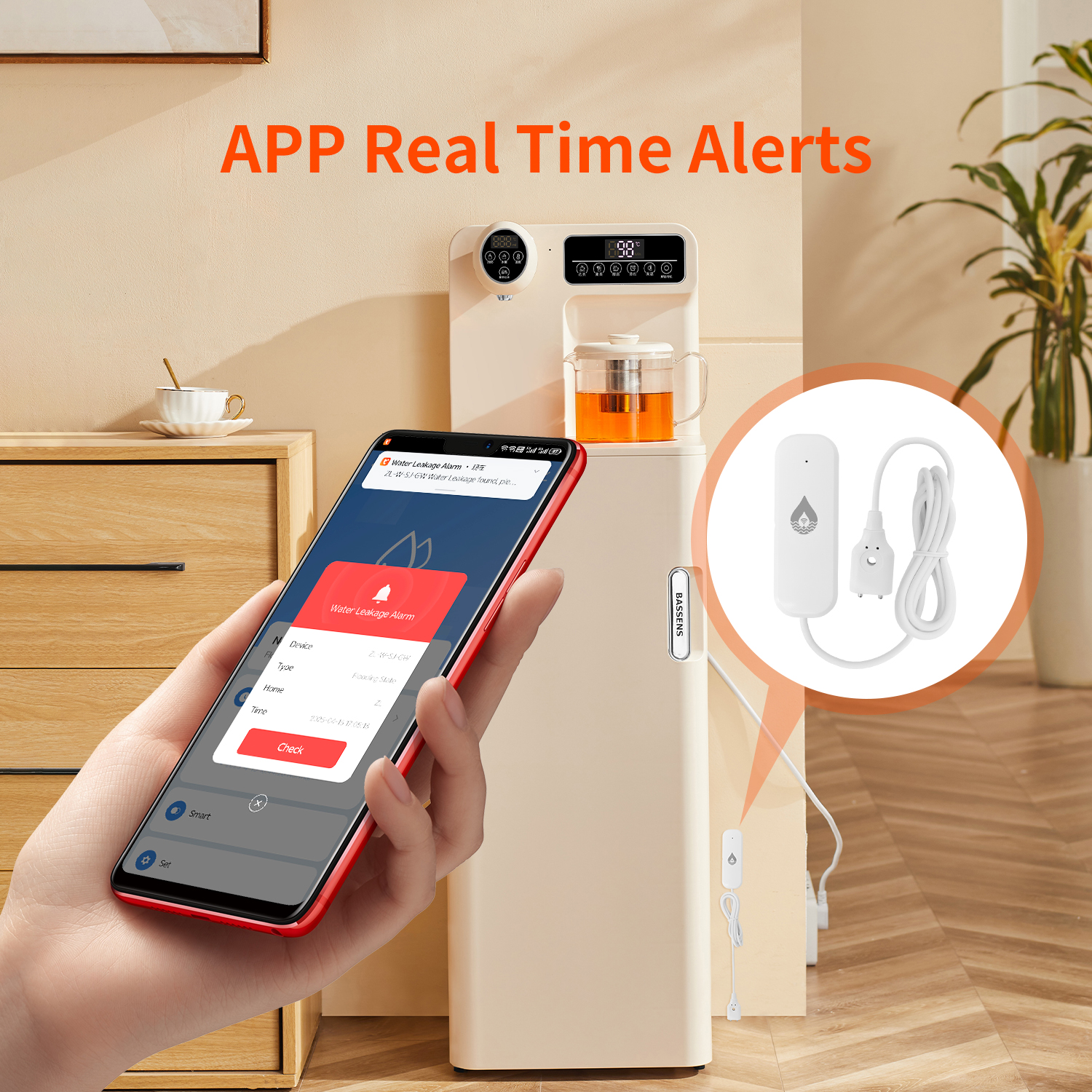 YFK Tuya WiFi Water Leakage Se - Smart Home Setup reseña y precio