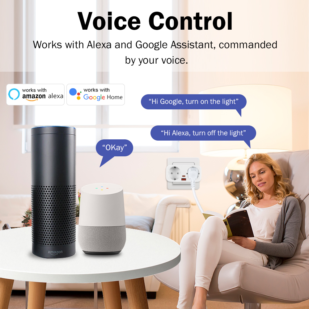 Tuya 16A WiFi Smart EU Plug PD - Smart Home Project reseña y precio
