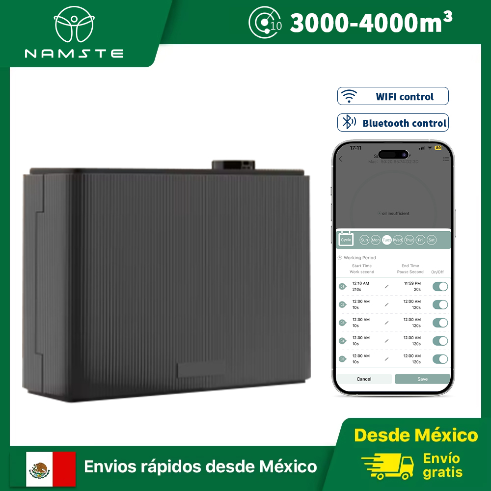 NAMSTE 800ML Fragrance Diffuse - Smart Home Fragrance Diffuser reseña y precio