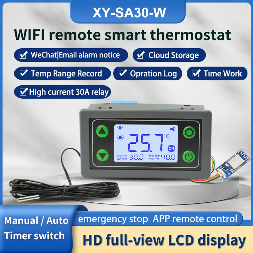 ST10-W/SA10-W/SA30-W/ST30-W DC - Wifi Thermostat reseña y precio