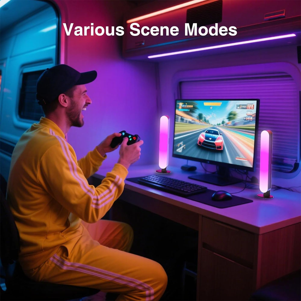 1/2/3Pcs Smart LED Light Bar,1 - Smart Home App reseña y precio