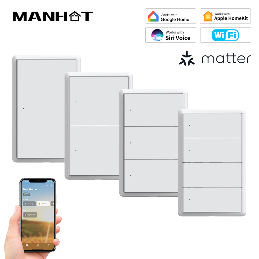 MANHOT Tuya Homekit WiFi Smart - Tuya Smart Switch reseña y precio