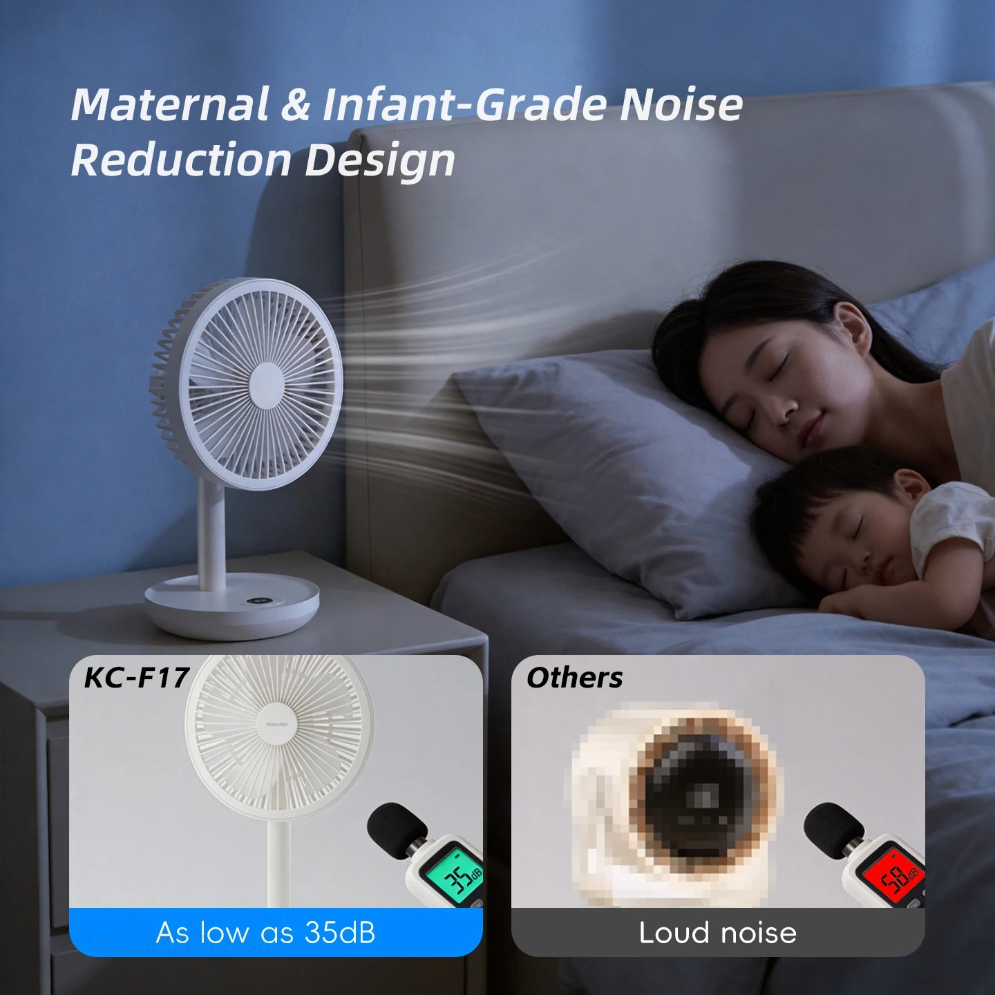 NEW Smart Oscillating Desktop  - Smart Home Ventilation reseña y precio