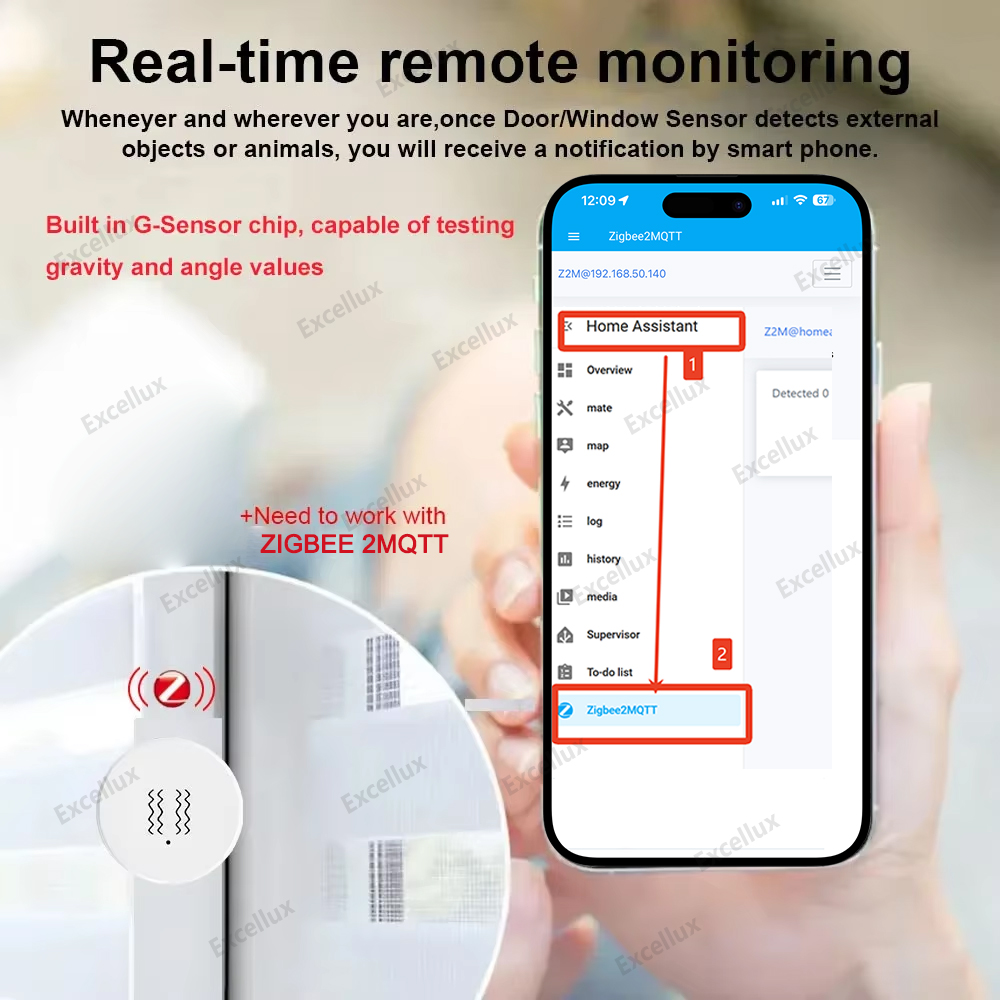 Zigbee 3.0 Smart Vibration Sen - Smart Home Setup reseña y precio