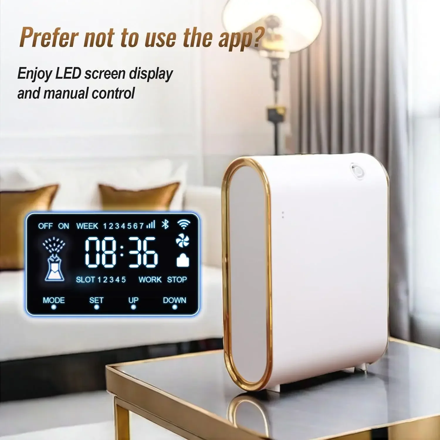 Waterless Room Fragrance Diffu - Smart Home Fragrance Diffuser reseña y precio