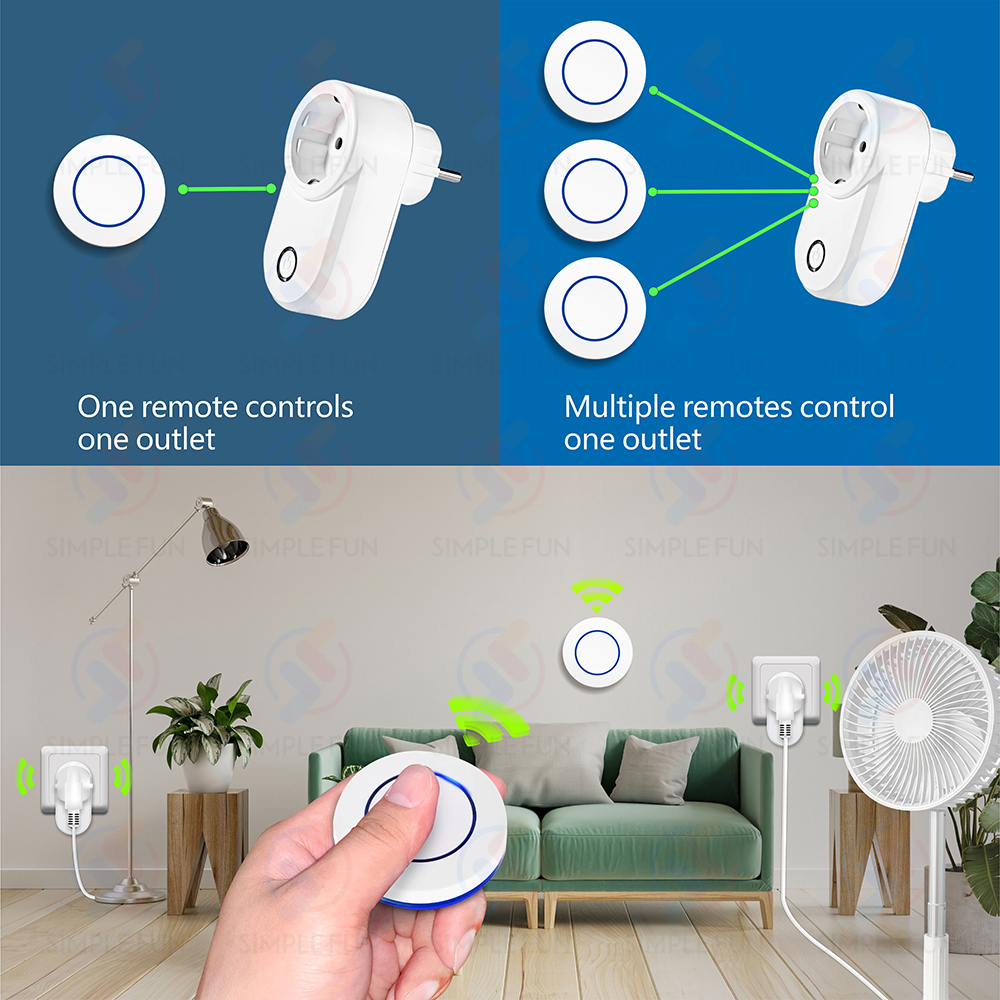 Wireless Remote Control Socket - Smart Home Ventilation reseña y precio