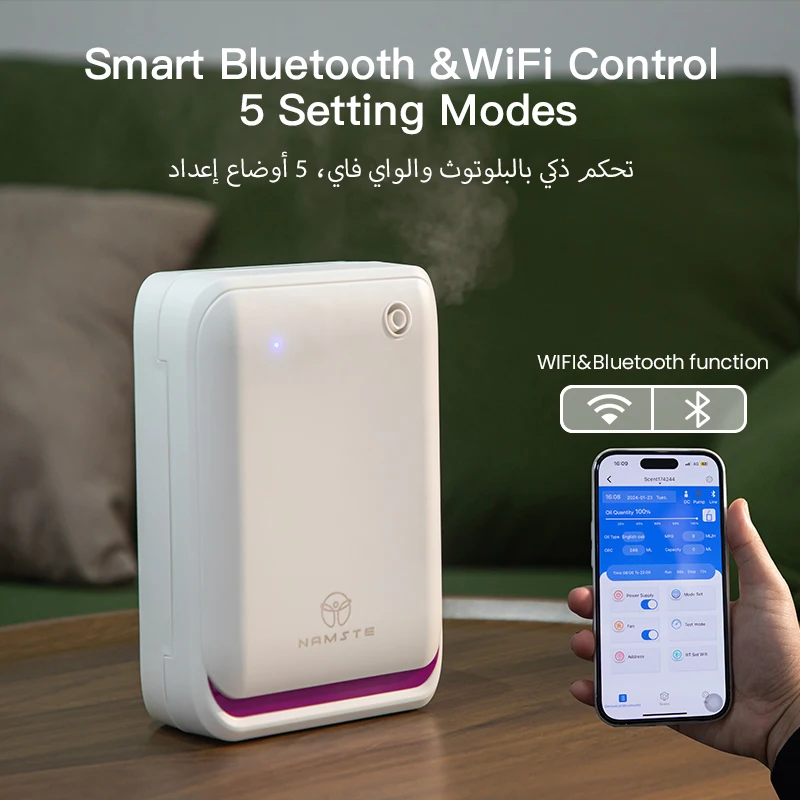NAMSTE 500m³ Large Room Aromat - Smart Home Fragrance Diffuser reseña y precio