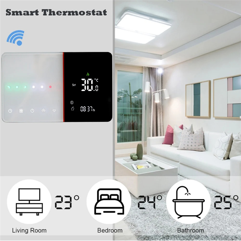 A13E-Smart Wifi Thermostat For - Wifi Thermostat reseña y precio