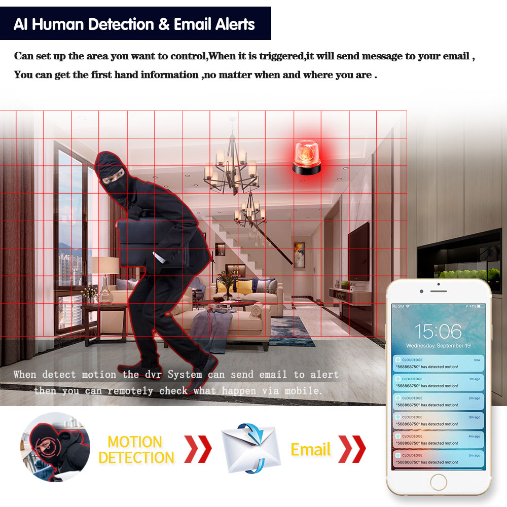 NINIVISION 8CH 4K AHD DVR AI H - Smart Home Microsoft reseña y precio