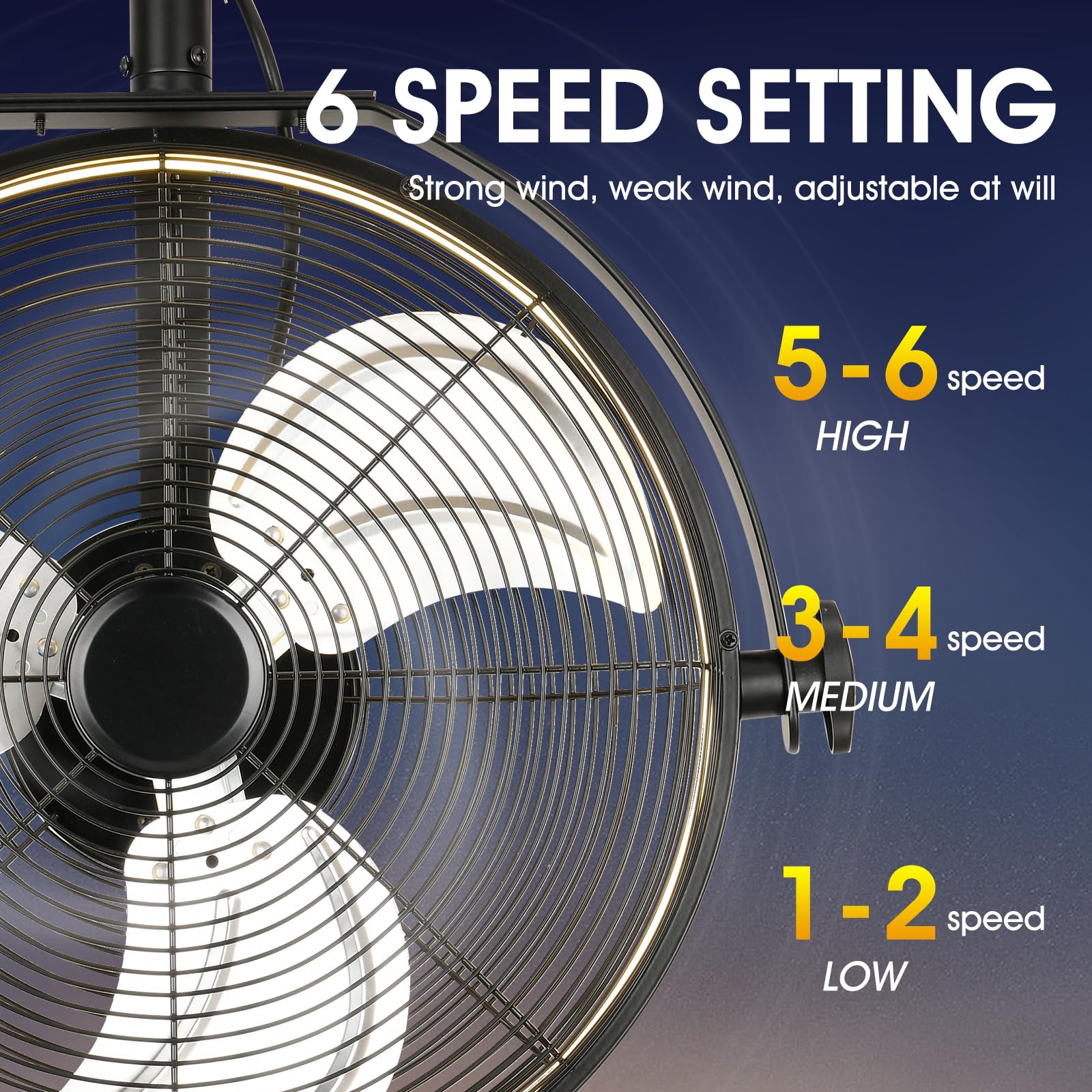 Net Cover Sealing Fan Led Ligh - Smart Home Ventilation reseña y precio