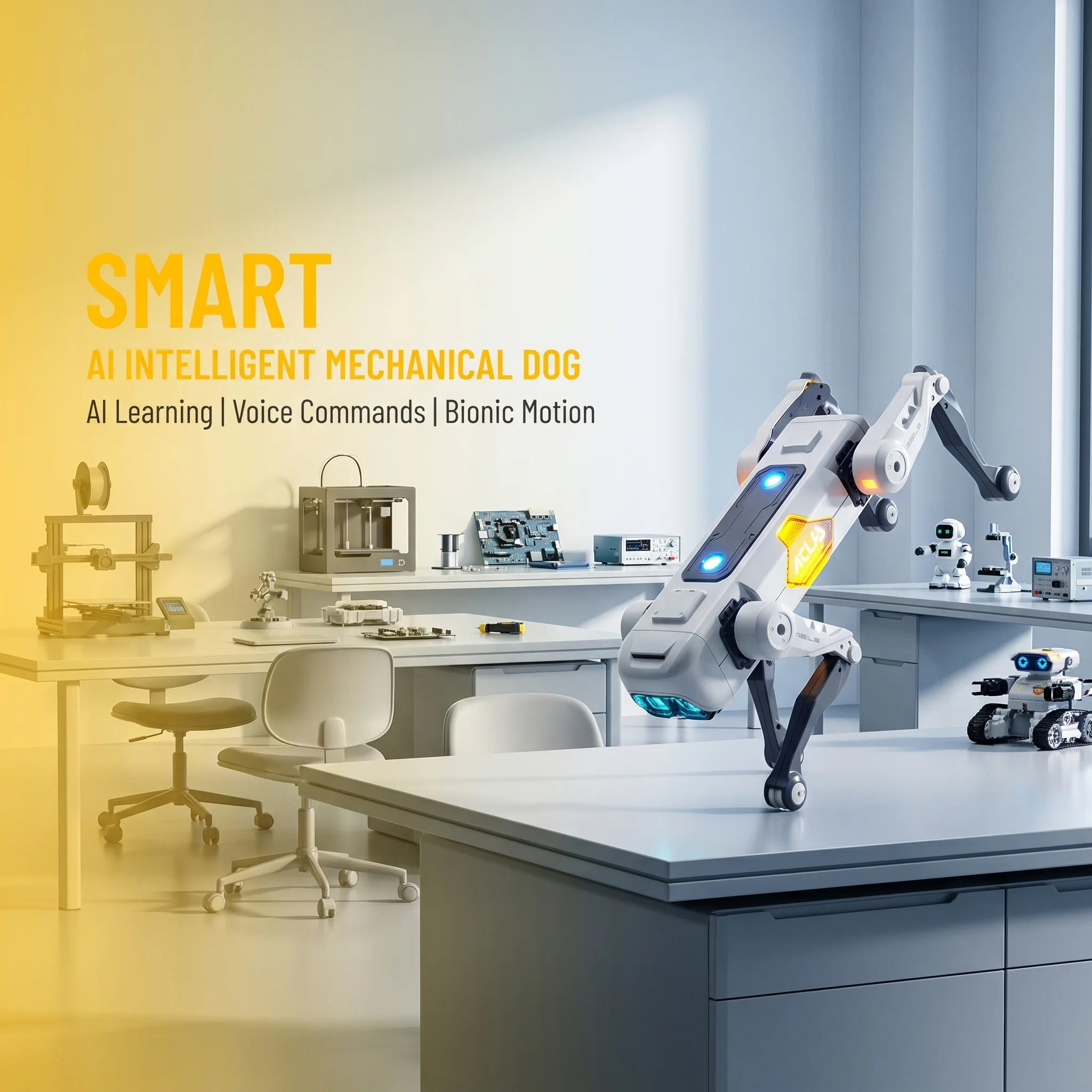 AI Smart Robot Dog, Voice & AP - Smart Home App reseña y precio