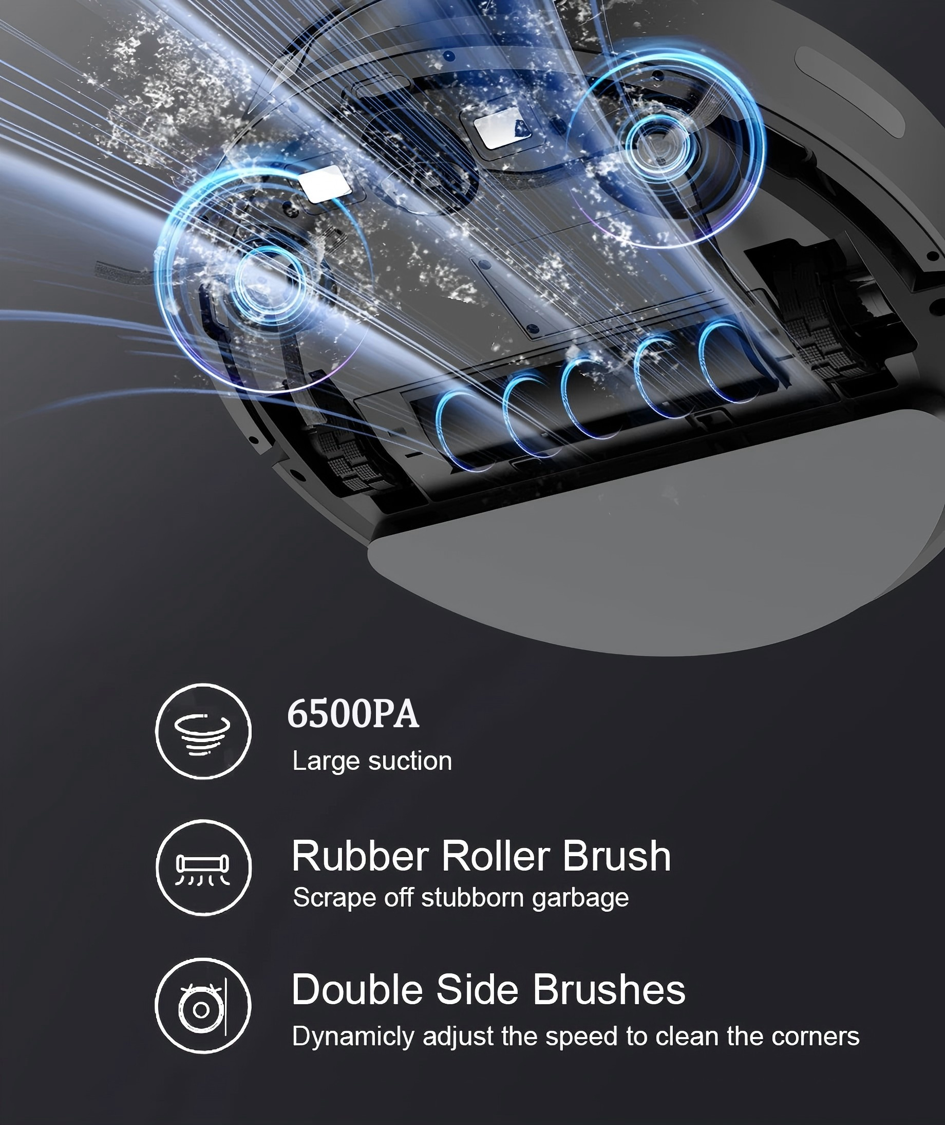 Robot Vacuum Cleaner Combo Mop - Smart Home App reseña y precio