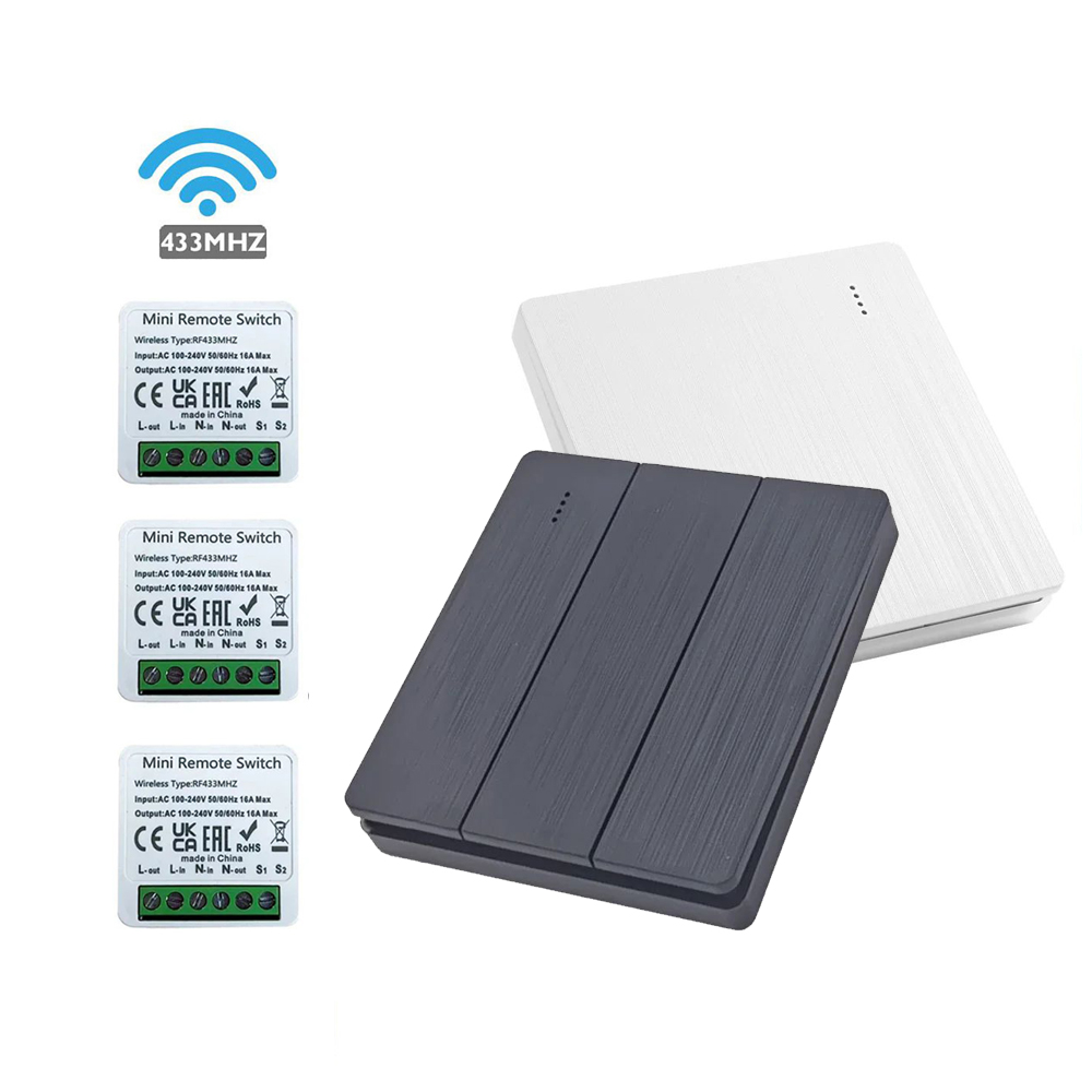 433Mhz RF 86 Wall Panel Switch - Smart Home Ventilation reseña y precio