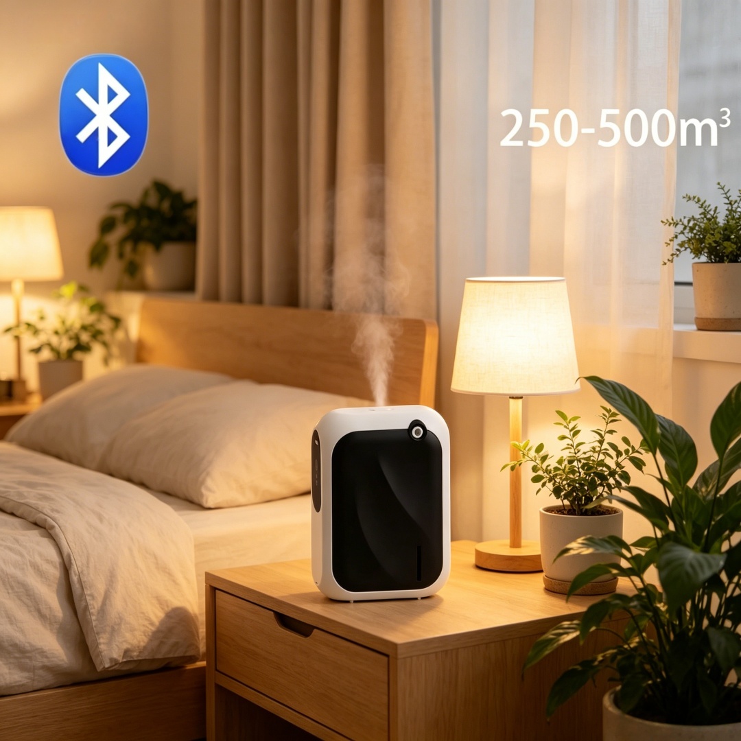 JQNING Bluetooth Smart Aroma D - Smart Home Fragrance Diffuser reseña y precio