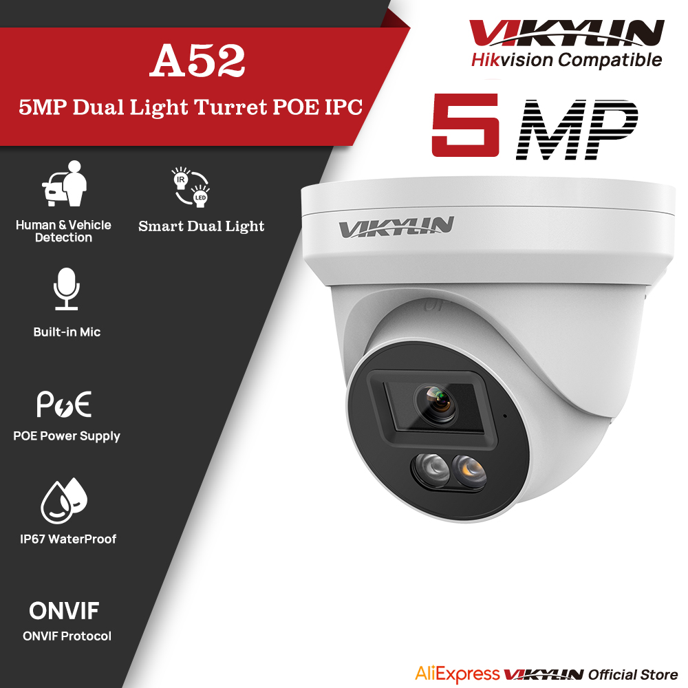 VIKYLIN 5MP IP Security Camera - Smart Home Microsoft reseña y precio