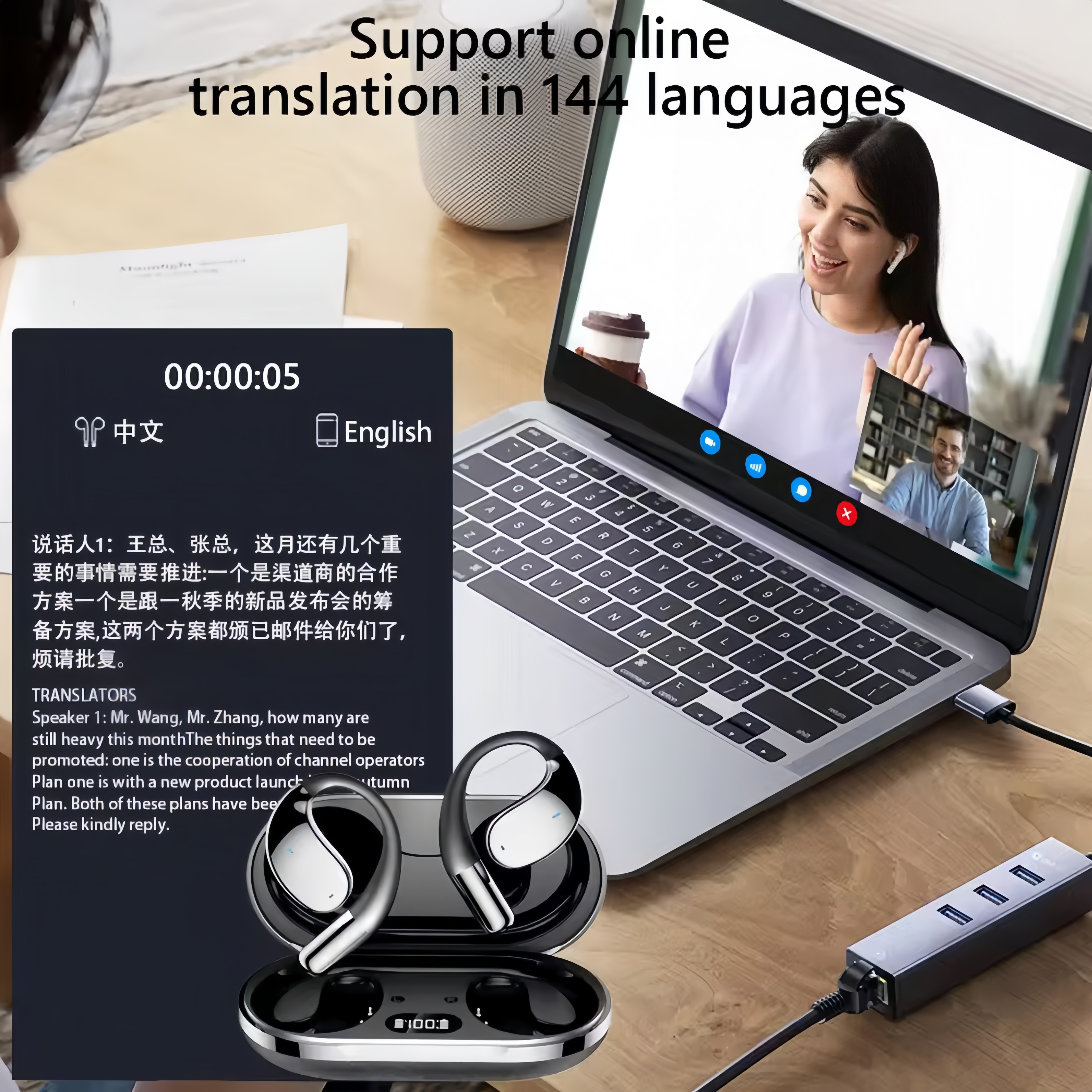 2026 New AI Translation Earbud - Smart Home reseña y precio