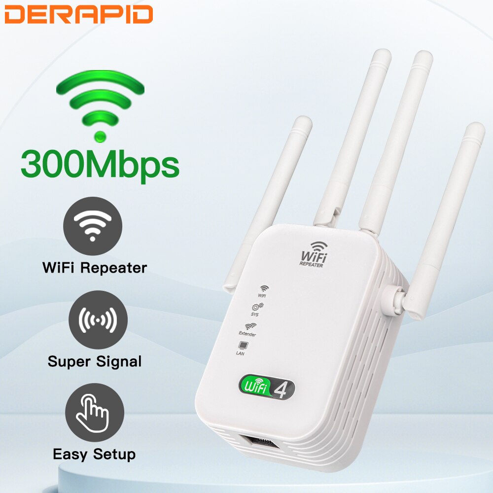 300M WIFi Repeater Wi-Fi Ampli - Smart Home Office reseña y precio