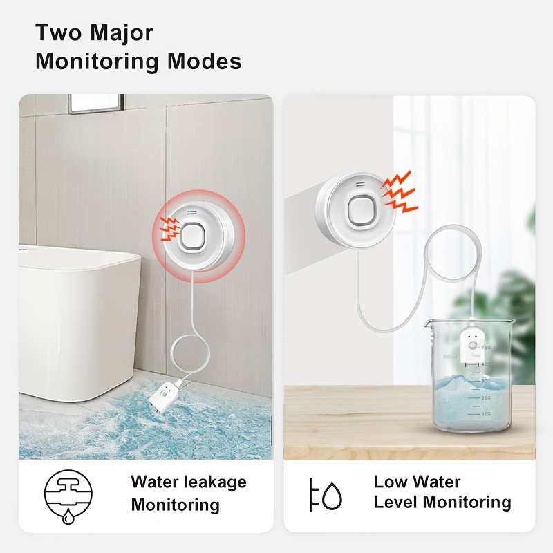 YNF Smart WiFi Water Leak Dete - Smart Home Setup reseña y precio