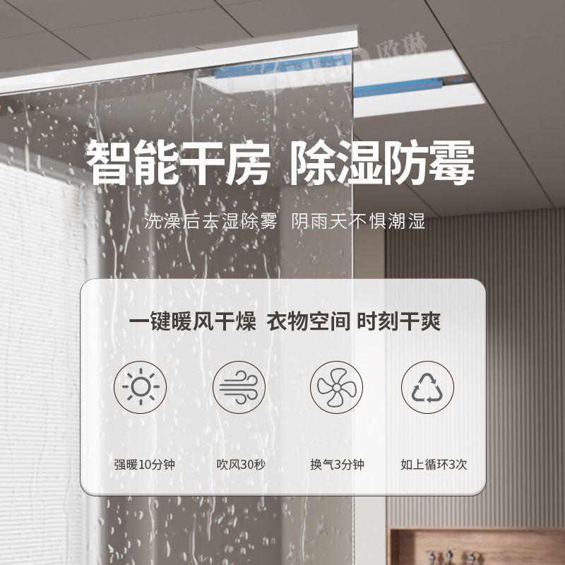 Smart 3-in-1 Bathroom Ceiling  - Smart Home Ventilation reseña y precio