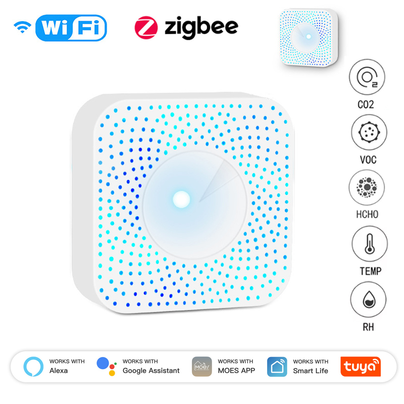 Tuya ZigBee/WiFi Air Quality D - Wifi Thermostat reseña y precio