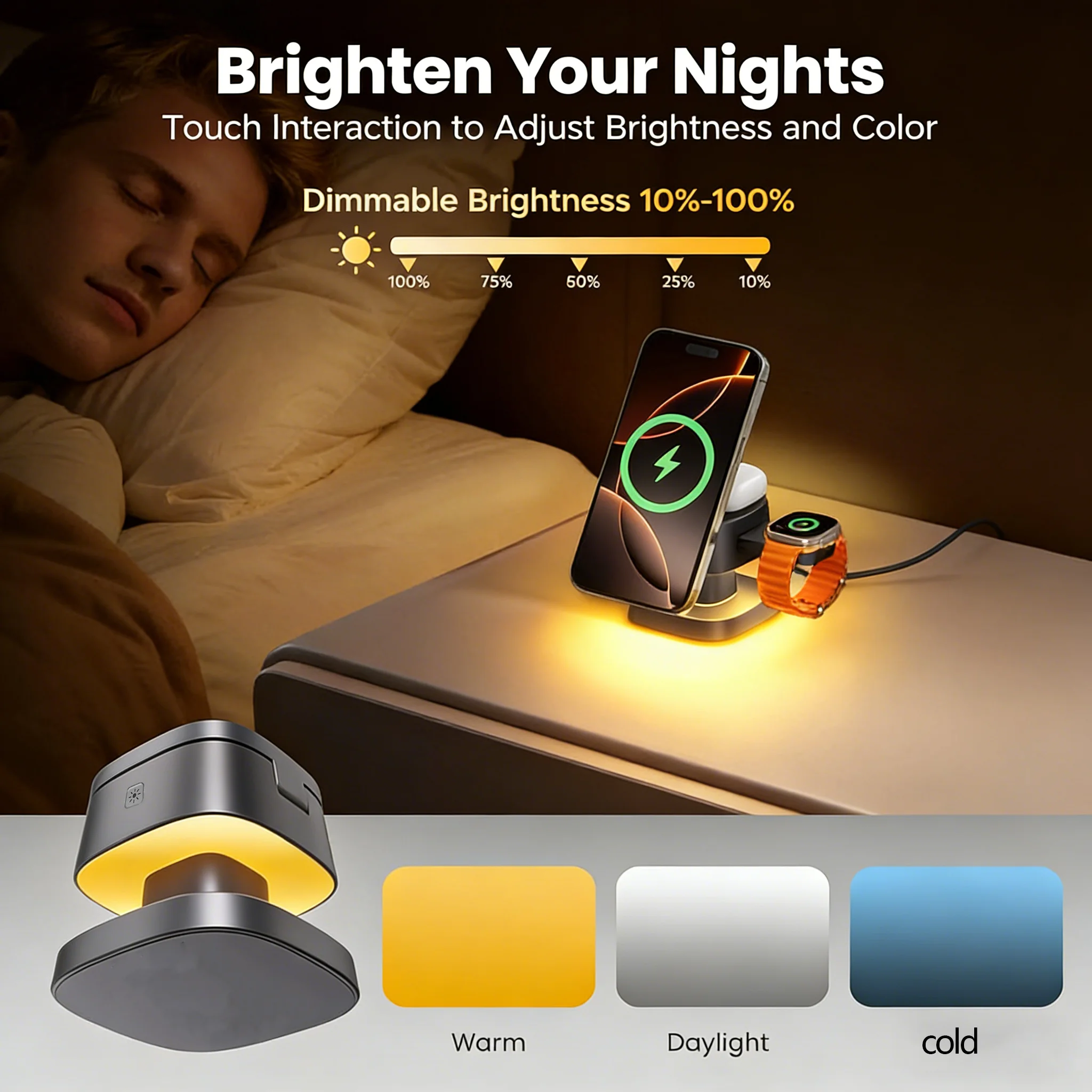 TIMESS Night Light Mashroom Wi - Smart Night Light reseña y precio