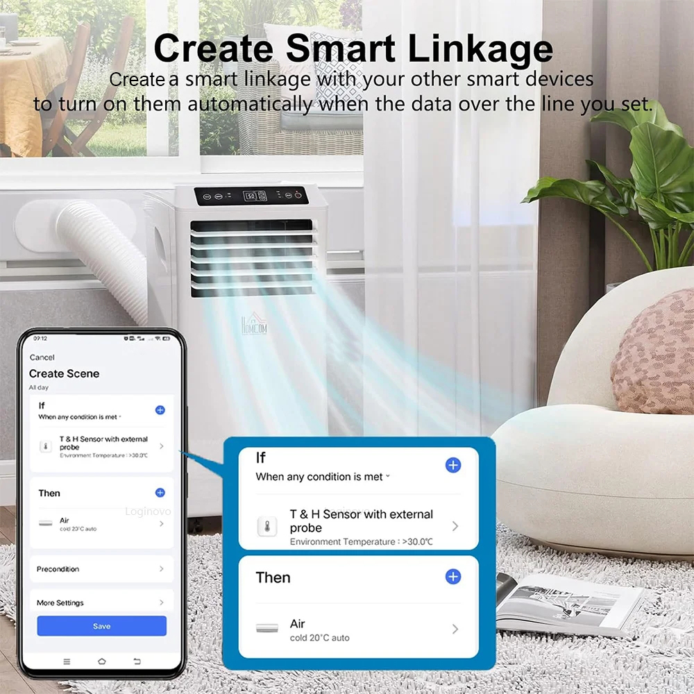 WiFi Humidity Temperature Sens - Smart Home App reseña y precio