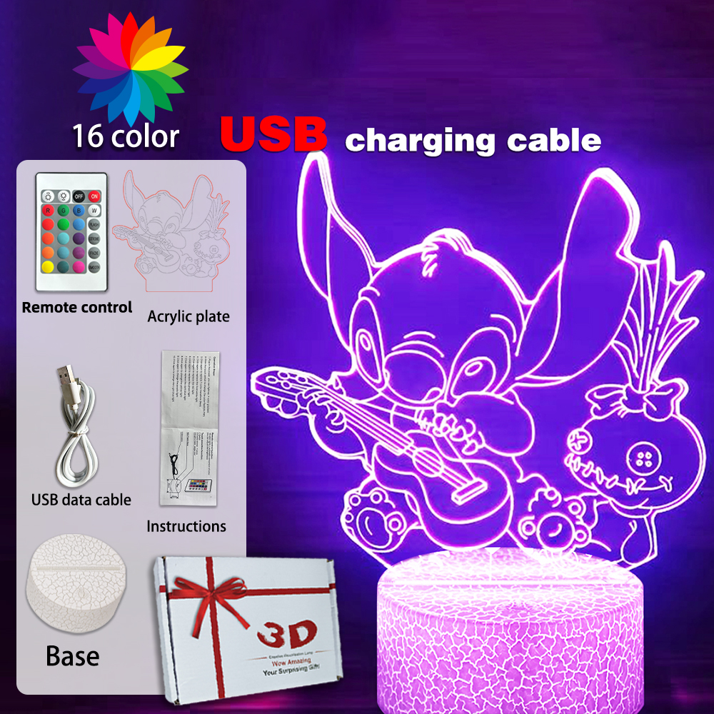 LED Night Light Illusion Stitc - Smart Night Light reseña y precio