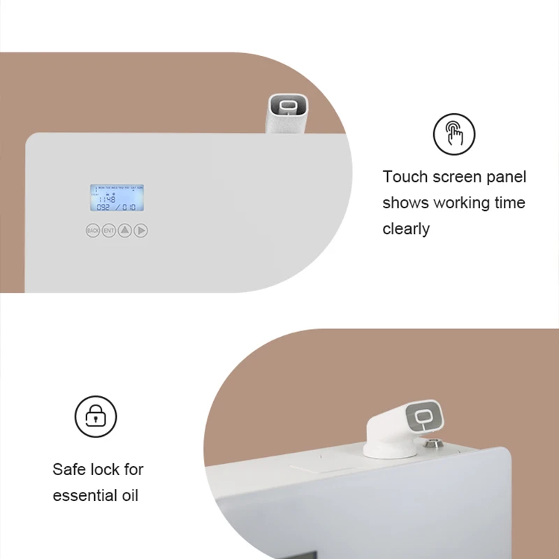Electric Aroma Diffuser  Autom - Smart Home Fragrance Diffuser reseña y precio